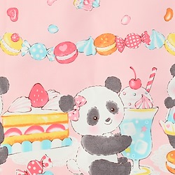 Harajuku Dolls Pastel Panda - Twill